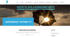 Desktop Screenshot of gyaszportal.hu